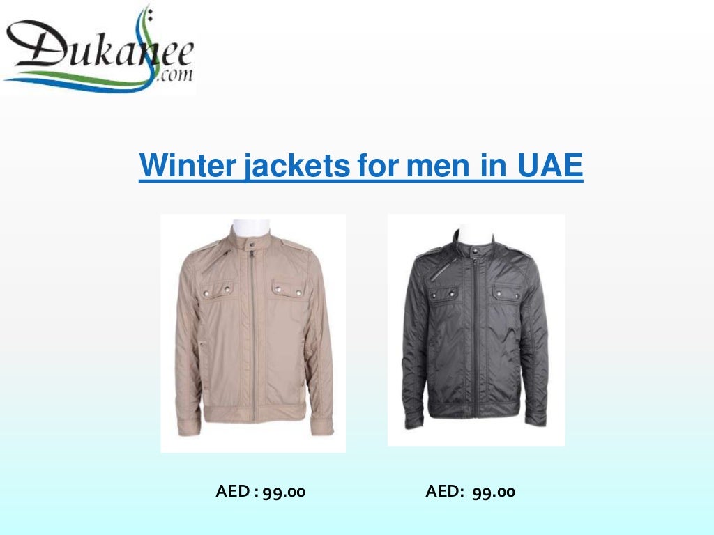 Shop Jackets online for men in UAE
