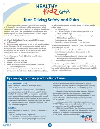 It's About Children - Winter 2011 Issue by East Tennessee Children's ...