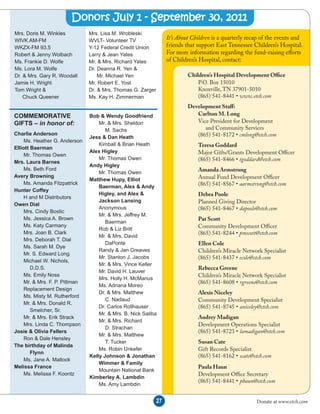 It's About Children - Winter 2011 Issue by East Tennessee Children's ...