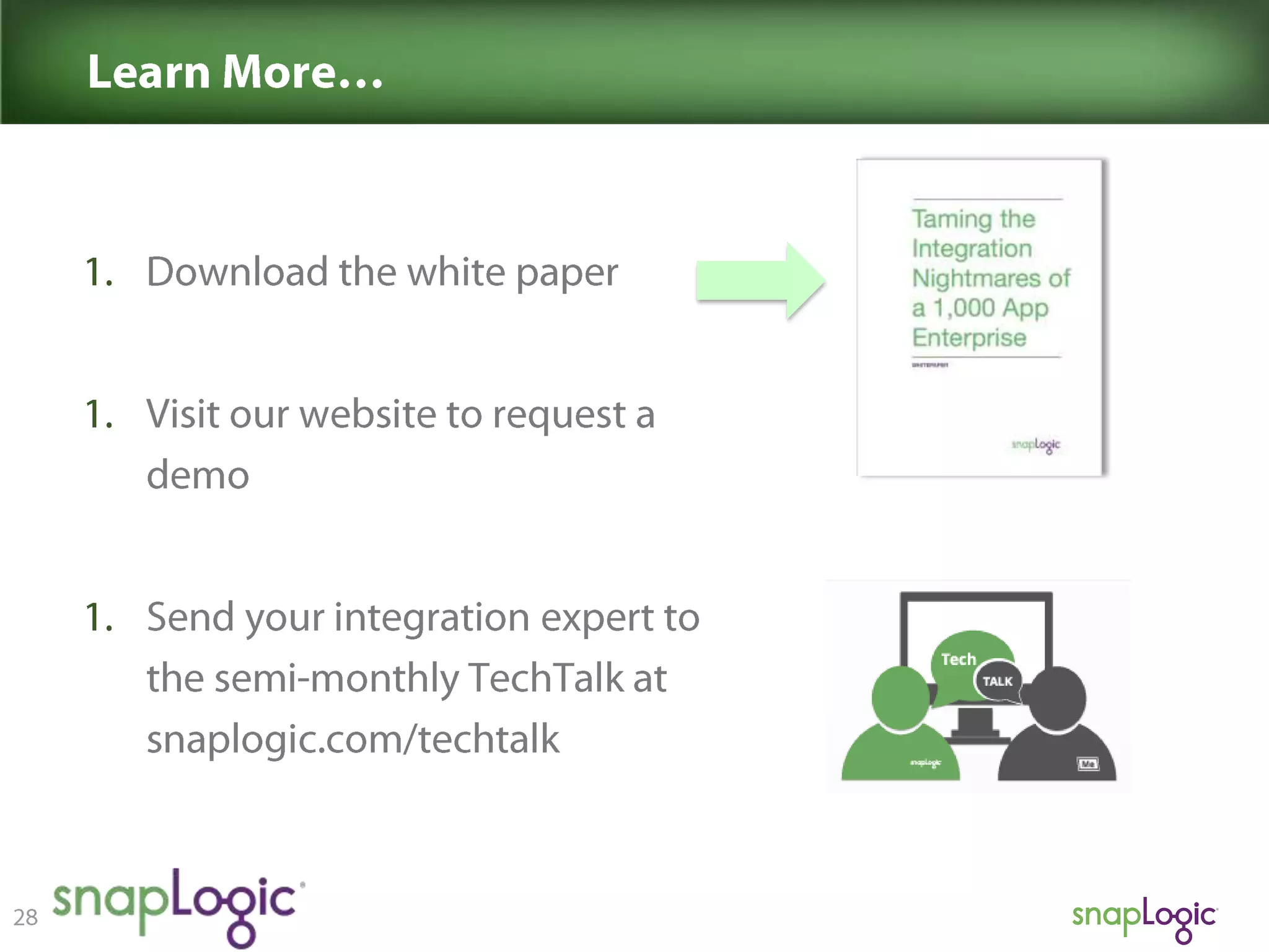 Introducing the SnapLogic Integration Cloud