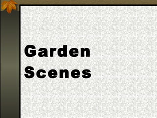 Garden Scenes 