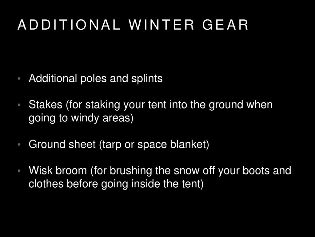 Cold Weather Camping BSA Scouting