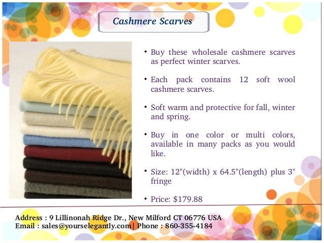 Winter cashmere scarves for men and women at yours elegantly - 웹