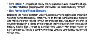 Top most "Winter diseases" with solution  by Sagheer Ahmed