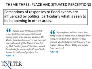 Social and Political Dynamics of Flood Risk, Recovery and Response