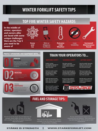 Forklift Winter Safety Tips