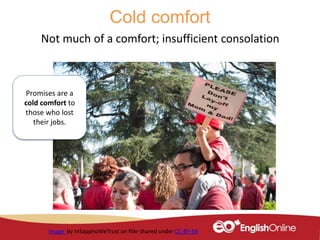 Winter idioms | PPTX
