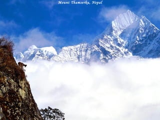 Mount Thamserku, Nepal 