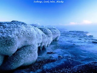 Icebergs, Cook Inlet, Alaska 