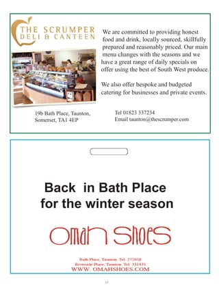 Somerset and the Defence of the Bristol Channel
                in the Second World War
The aim of the book is to fill a gap in
the literature by explaining the strategic
concepts underpinning military activity
in Somerset in the Second World War.
The work addresses naval activities, both
enemy and friendly in the Bristol Chan-
nel, the coastal anti-invasion defences
including coast artillery and also covers
the air defence activities including radar,
fighter control and the revolutionary
electronic warfare directed against the
Luftwaffe bombers navigation aids; to-
gether with searchlights, barrage balloons,
Observer Corps, AA guns and rockets.
The surprising plethora of naval, army,
RAF and other activities in the Somerset
coastal area, many of which were secret,                            Section post at Blue Anchor   Photo: David Hunt
are explained.                                  understanding of what we can still see in      Hunt as a Somerset man who knows the
  All sources of historical data identified     our hedgerows and on our beaches in the        county well and sees it through the eyes
so far, including surviving archaeological      context of both defending one of Britain’s     a senior Army officer. This collaboration
evidence, have been examined, evaluated                                                        of expert enthusiasts brings archaeology,
and cross-referenced. Many little known                                                        archives and military experience together
but key activities like police wartime                                                         to effectively complement each other in
roles, fuel denial measures, patrols against                                                   this fascinating book intended for the war
agents landing on the coast are covered                                                        enthusiast, local historian and the general
for the first time along with the perceived                                                    public.
threats and the coastal defence plans
including the roles of the Army, Home
Guard and the secret Auxiliary Units with
saboteurs, spies and hidden wireless sta-
tions.
  The account presented will contain many
surprises which challenge commonly-held
beliefs. For instance, the elaborate coastal
                                                    Doniford AA range before the war;
defences were primarily intended to guard
                                                    photo Hole collection.
against air-borne not sea-borne invasion.
It contradicts fondly held folk memories        most vital waterways and the industrial
such as the ineffectiveness of the Mine-        heartlands dependent on it but also of the
head emergency battery. It adds to our          ways in which war was brought to the
                                                enemy and ultimately led to their defeat.
                                                 David Hunt has done the bulk of the
                                                work searching out and sifting the records
                                                in The National Archives and Somerset
                                                Record Office. All three authors have          Somerset and the Defence of the Bristol
                                                shared in its interpretation in the light of   Channel in the Second World War. David
                                                their extensive knowledge of Somerset:         Dawson, David Huntand  Chris Webster.
                                                David Dawson and Chris Webster as              Published by the Somerset Archaeological
                                                archaeologists who have worked in the          and Natural History Society, Taunton, 112
                                                county for twenty years or so and David        pages, 64 maps and illustrations.


                                                                Talk  Booksigning at Brendon Books
Doniford AA range before the war; the                                 on Thursday 29 November.
Queen Bee, a radio controlled target plane is        Please R.S.V.P. Brendon Books, Bath Place, Taunton TA1 4ER
launched; photo Hole collection

                                                                   19
 