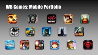 WB Games: Mobile Portfolio
 