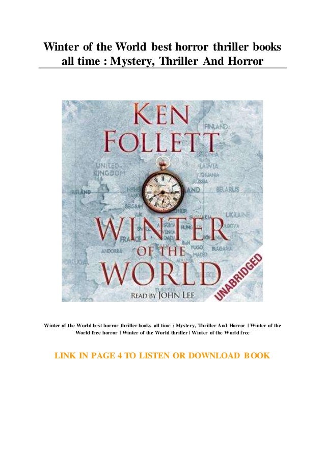 Winter Of The World Best Horror Thriller Books All Time Mystery