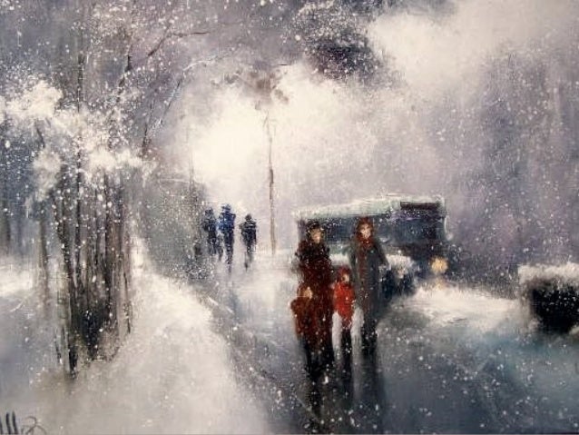 Winter russian landscape paintings (catherine)