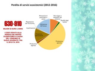 Perdita di servizi ecosistemici (2012-i2016)
 