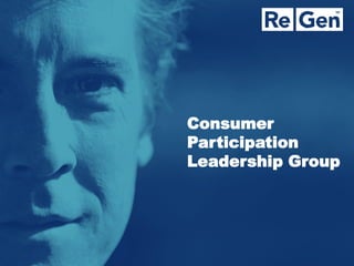 Consumer Participation Leadership Group  