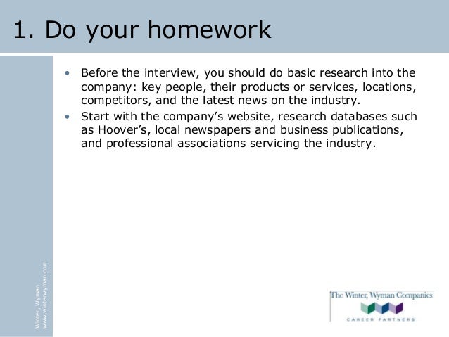 interview tips for job seekers