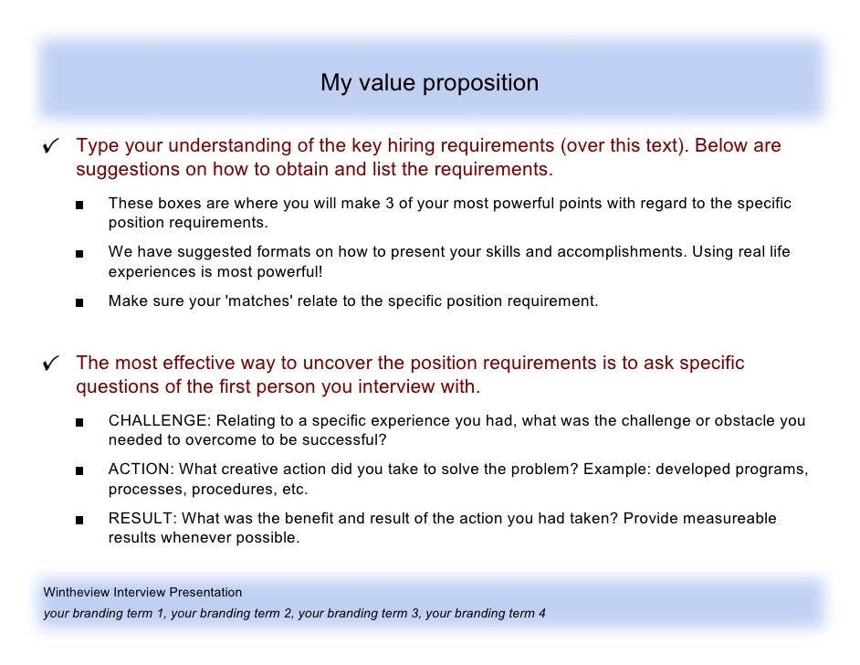 10 minute presentation for job interview picture