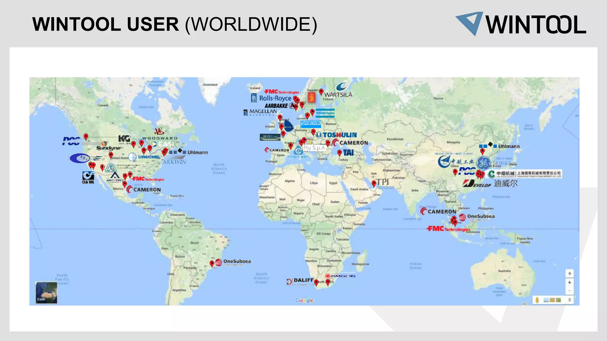WINTOOL USER (WORLDWIDE)
 