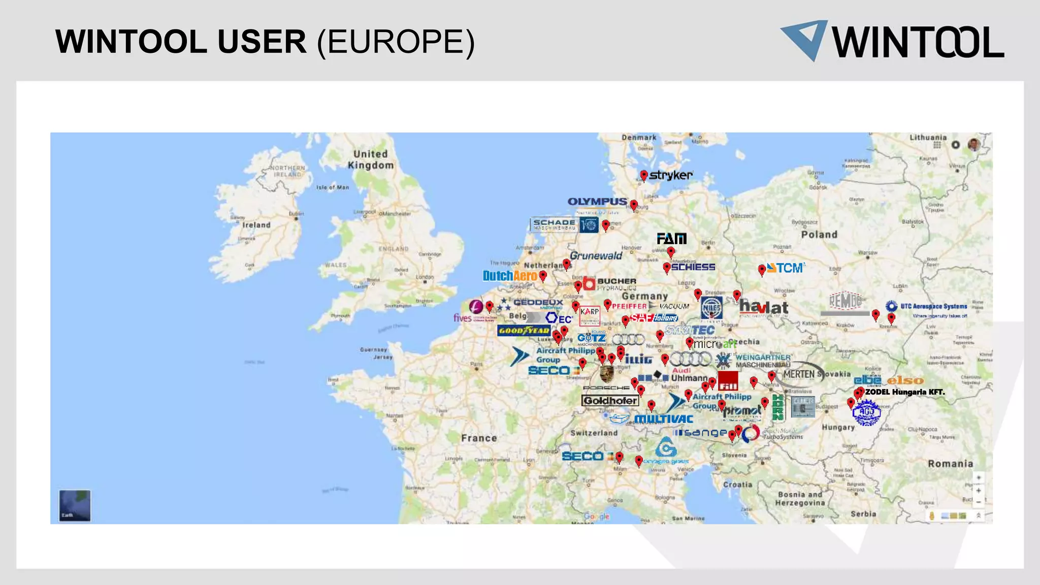 ZODEL Hungaria KFT.
WINTOOL USER (EUROPE)
 