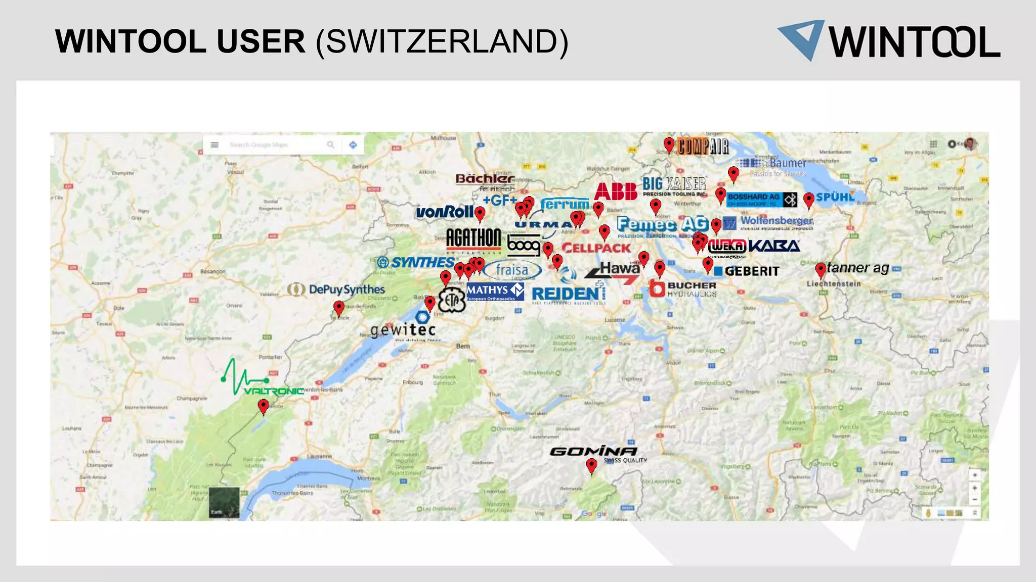 WINTOOL USER (SWITZERLAND)
 