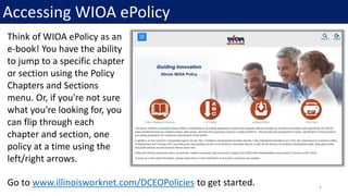 WIOA ePolicy Manual
