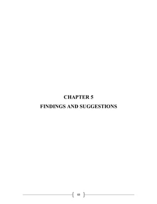 69
CHAPTER 5
FINDINGS AND SUGGESTIONS
 