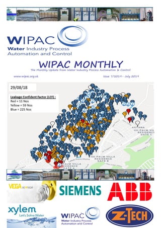 WIPAC MONTHLYThe Monthly Update from Water Industry Process Automation & Control
	www.wipac.org.uk										Issue 7/2019- July 2019
 