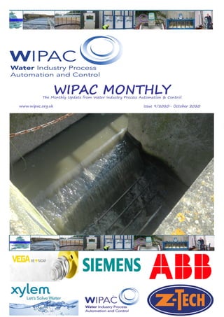WIPAC MONTHLYThe Monthly Update from Water Industry Process Automation & Control
	www.wipac.org.uk										Issue 9/2020- October 2020
 