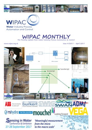 Page 1
WIPAC MONTHLYThe Monthly Update from Water Industry Process Automation & Control
	www.wipac.org.uk												Issue 4/2017 - April 2017
 