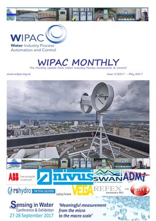Page 1
WIPAC MONTHLYThe Monthly Update from Water Industry Process Automation & Control
	www.wipac.org.uk												Issue 5/2017 - May 2017
 
