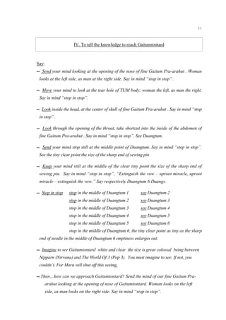 Dhammakya Meditation Test English