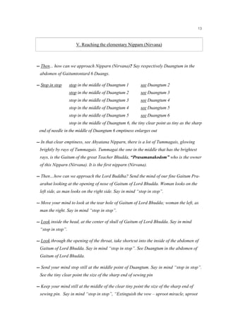 Dhammakya Meditation Test English