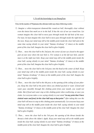 Dhammakya Meditation Test English