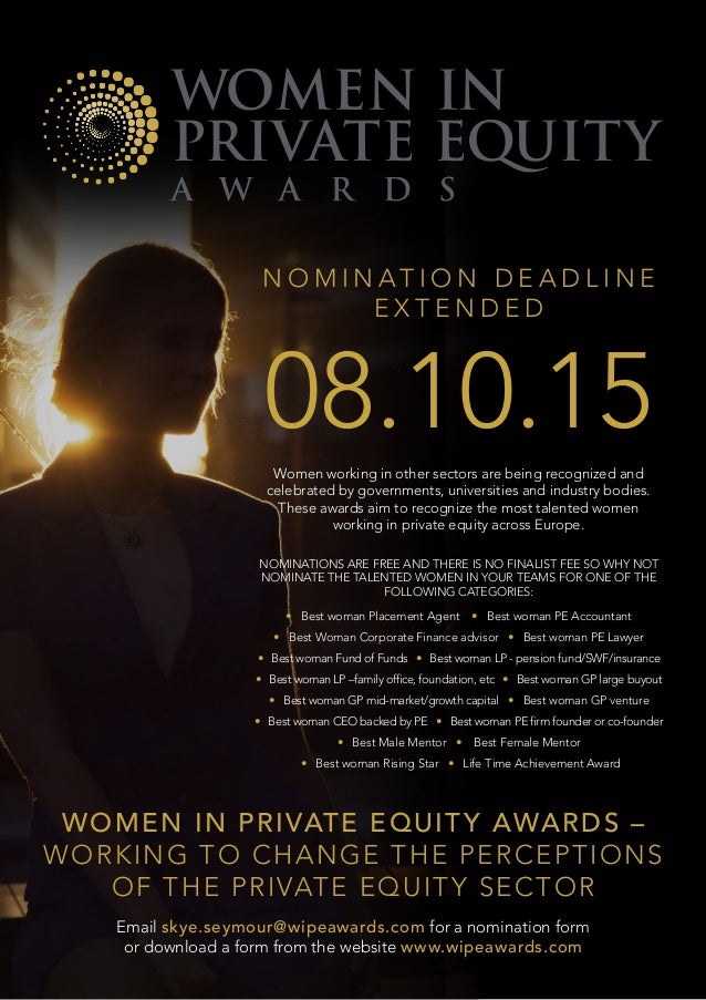 Women In Private Equity Awards
