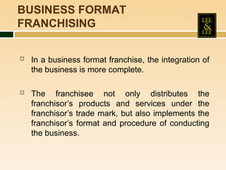 Introduction to franchise business management | PPT