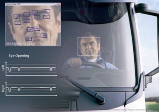 Quelle: Elektronischer Einschlafwarner von Siemens VDO gegen den Sekundenschlaf; Foto: Siemens, 11/2008
 