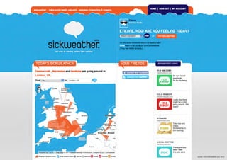 Quelle: www.sickweather.com, 2012
 