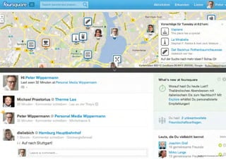 Quelle: www.foursquare.com, 2012
 