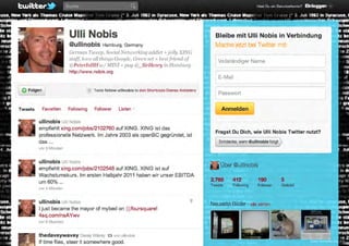 Quelle: www.twitter.com, 2012
 