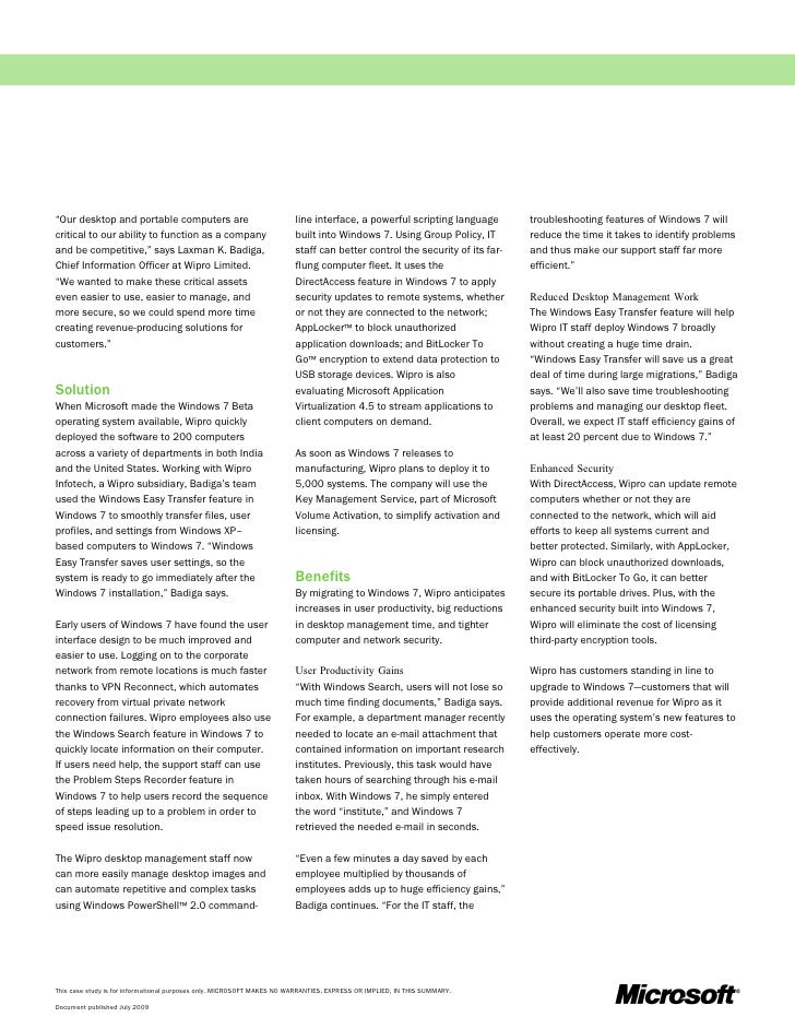 Case Study On Windows Xp Term Paper Sample