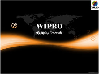 WIPRO
Applying Thought
 