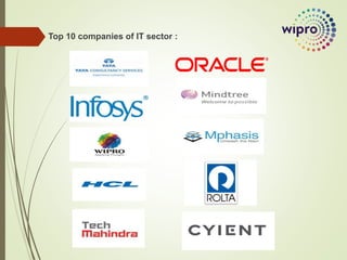 Top 10 companies of IT sector :
 