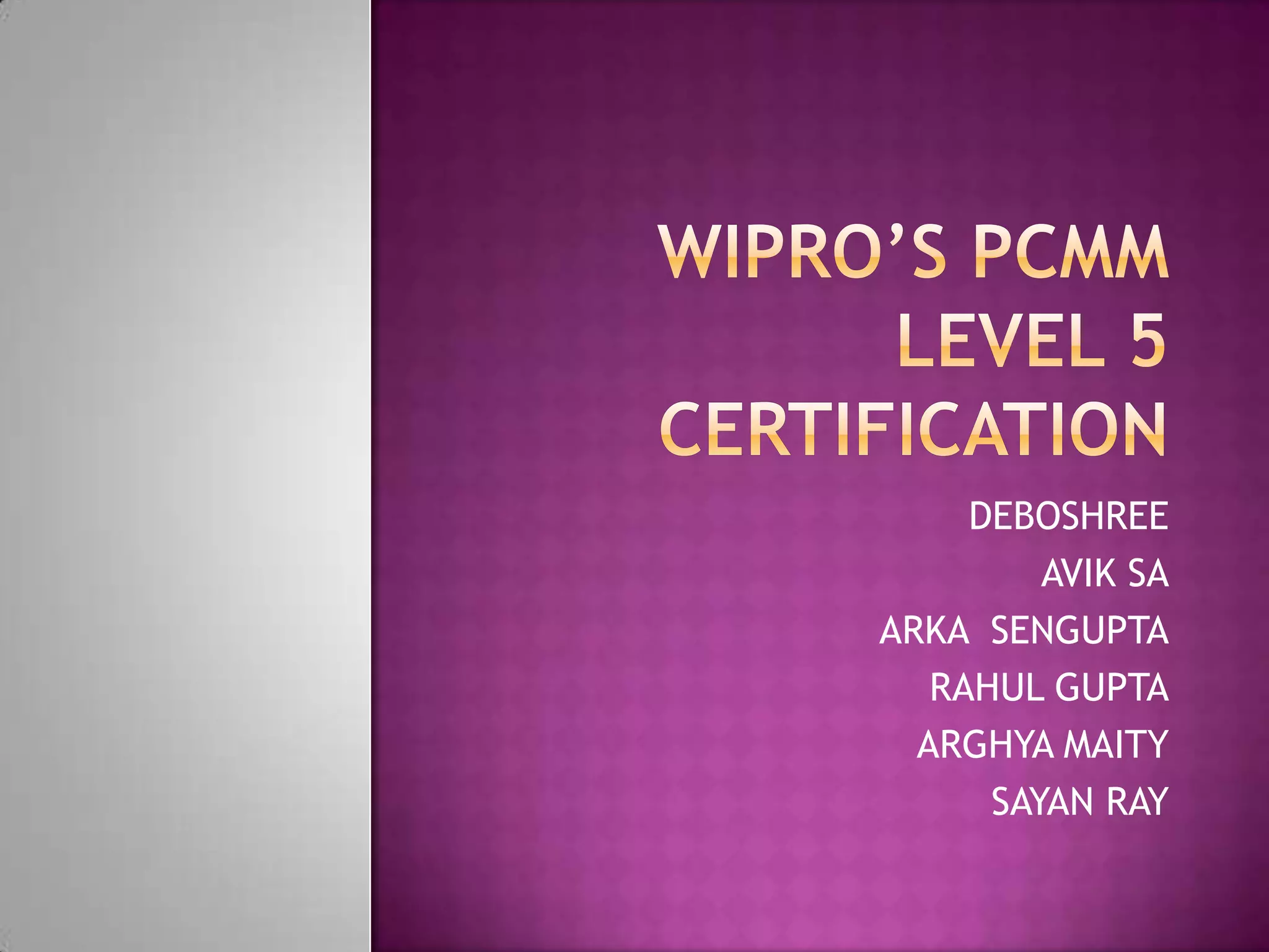 DEBOSHREE
AVIK SA
ARKA SENGUPTA
RAHUL GUPTA
ARGHYA MAITY
SAYAN RAY