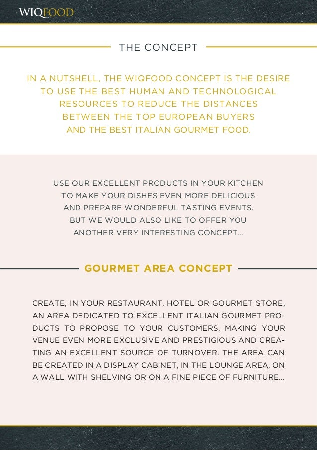 gourmet food distributors