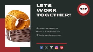 📲 Call us at: +86-18617039171
📧 Email us at: info@skz-tech.com
🌐 Website: www.skzmachinery.com
 