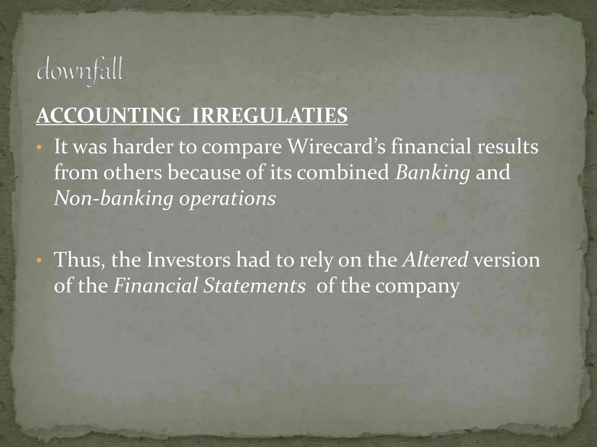 Wirecard scam | PPTX