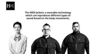 Hardware device that
transforms the sign
language into written
words and then into
sounds.
 