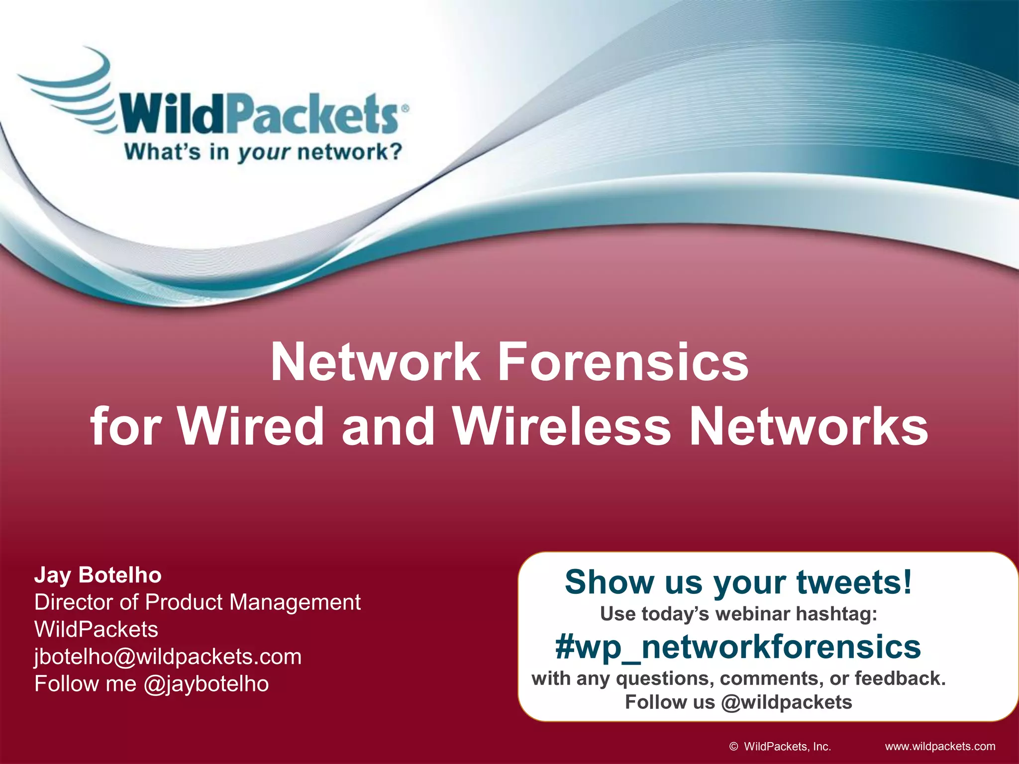 Wired and Wireless Network Forensics | PDF | Information and Network ...
