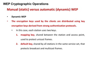 Wired equivalent privacy (wep) | PPTX