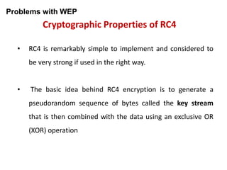 Wired equivalent privacy (wep) | PPTX